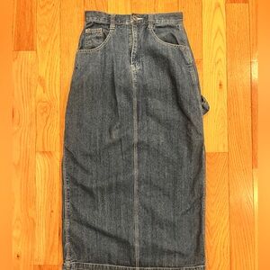 Route 66  Fit Blue Denim Skirt